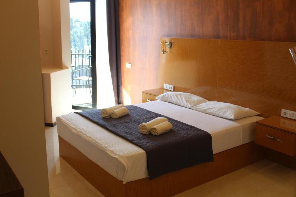 Двухместный (Двухместный номер Делюкс с 1 кроватью и балконом, вид на море) отеля Positano, Кобулети