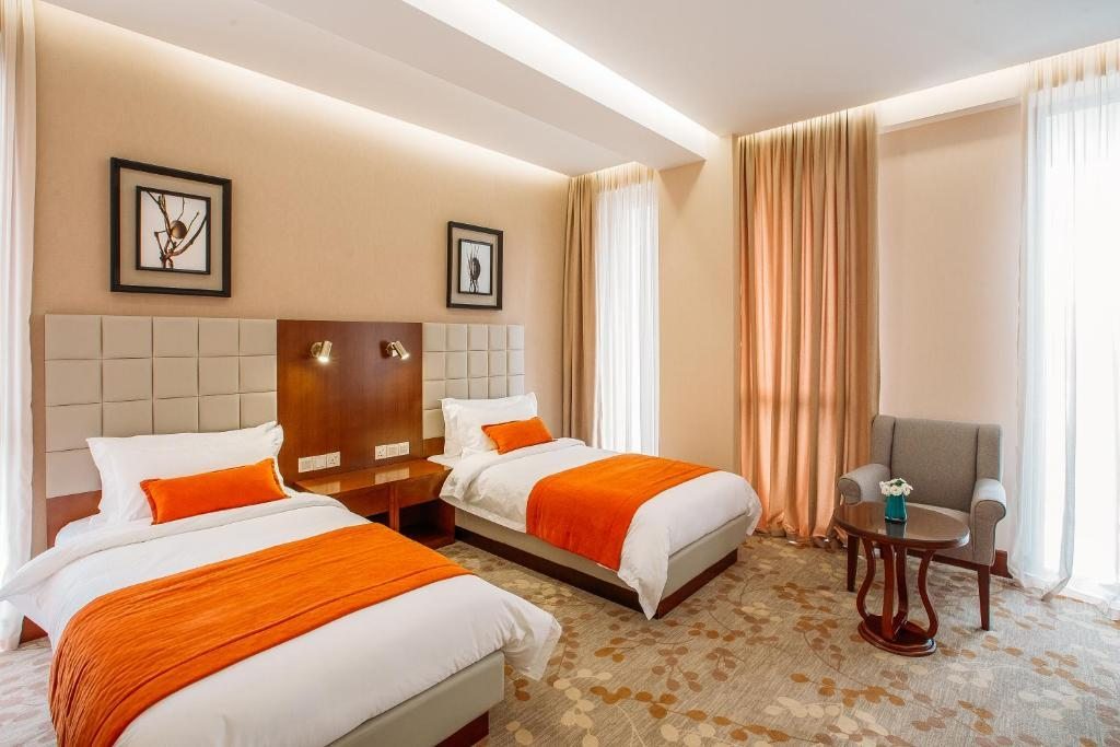 Двухместный (Двухместный номер с 2 отдельными кроватями) отеля Hotel Horizont, Тбилиси