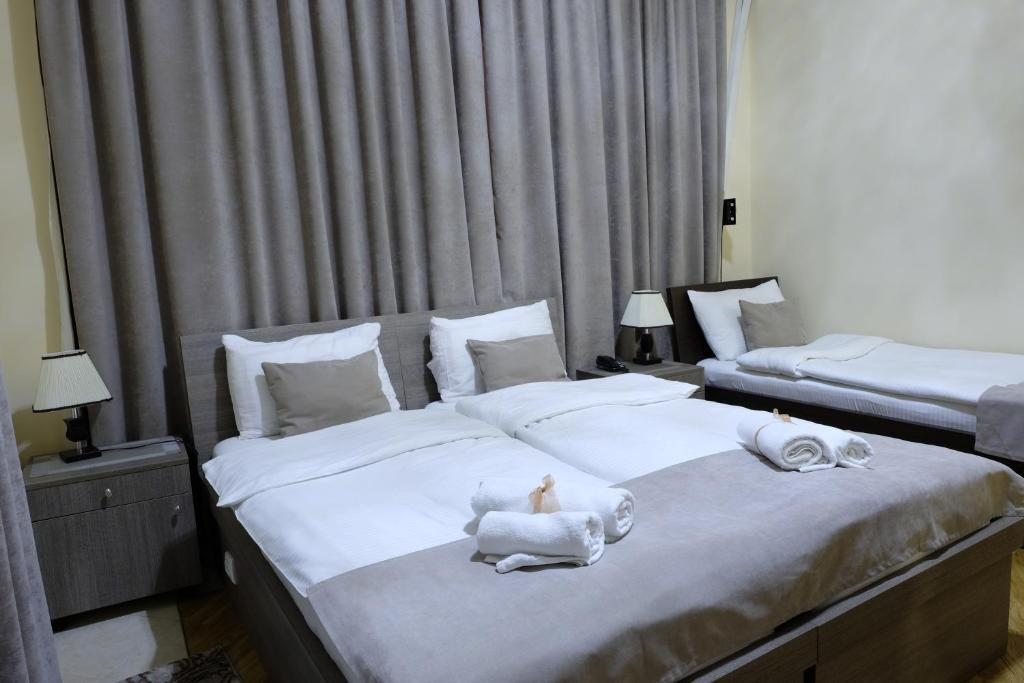 Двухместный (Двухместный номер с 2 отдельными кроватями и дополнительной кроватью) отеля Hotel S&L, Тбилиси