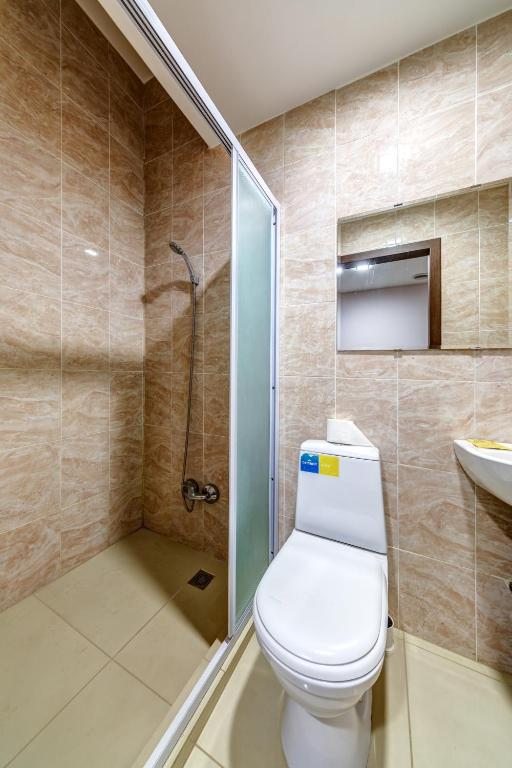 Собственная ванная комната, Мини-отель Оранжевый Рай
