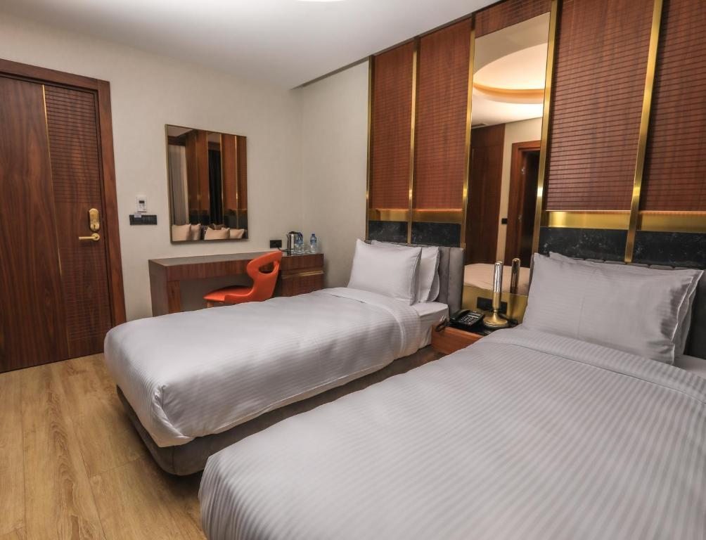 Двухместный (Двухместный номер «Премьер» с 2 отдельными кроватями) отеля Henna Hotel Istanbul, Стамбул