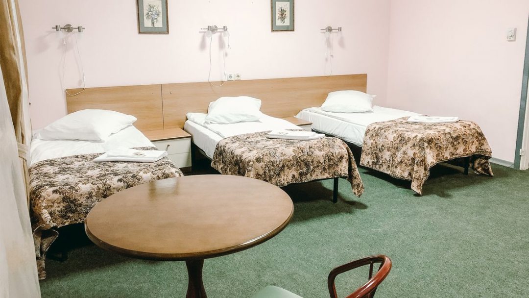 Трехместный (Кровать в общем женском номере) гостиницы Smart Hotel КДО Самара