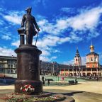 Вид на набережную, Хостел Capsule Hostel Reshka