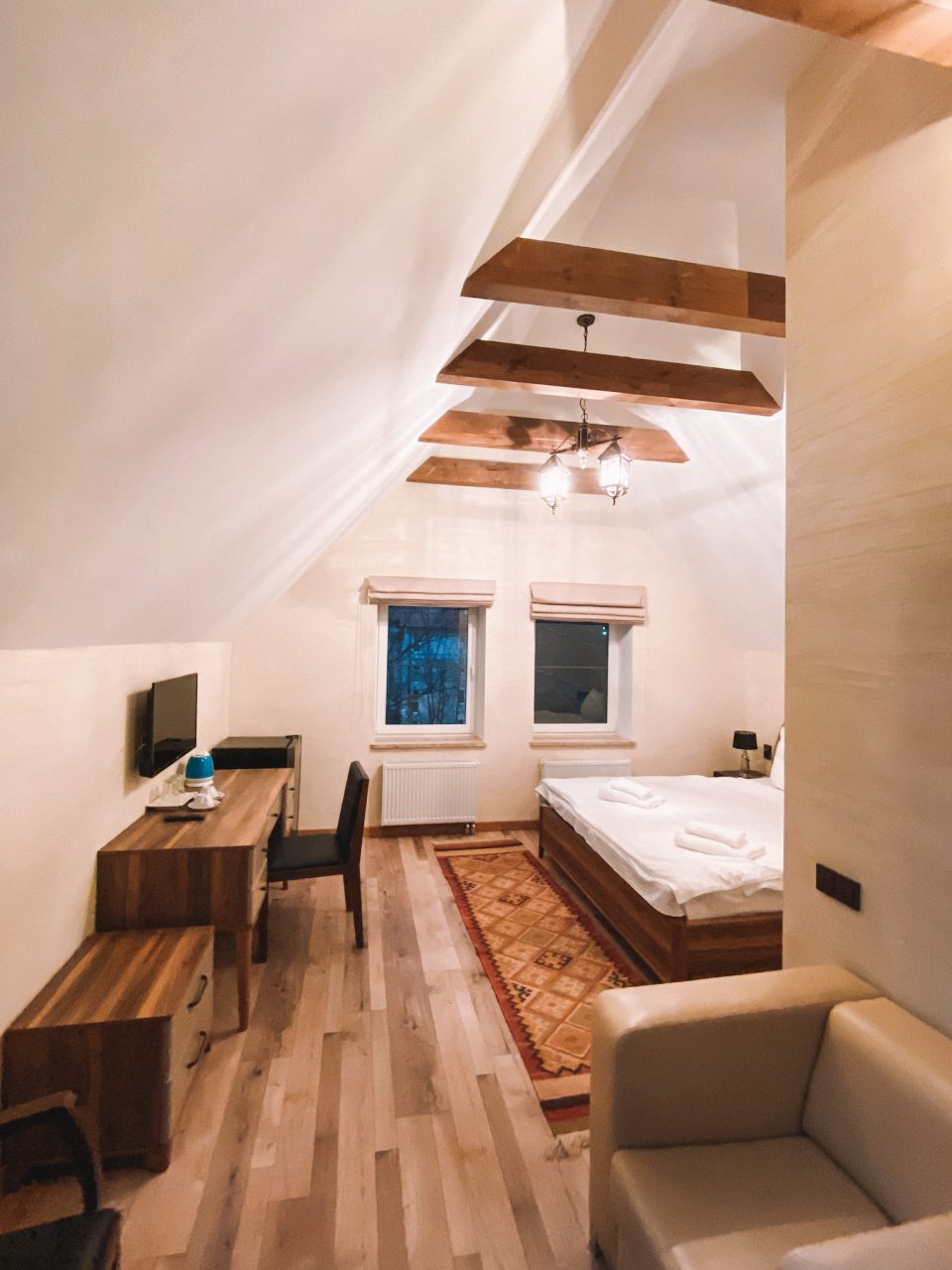 Двухместный (Джуниор-Сьют М (мансарда)), Отель Фрам