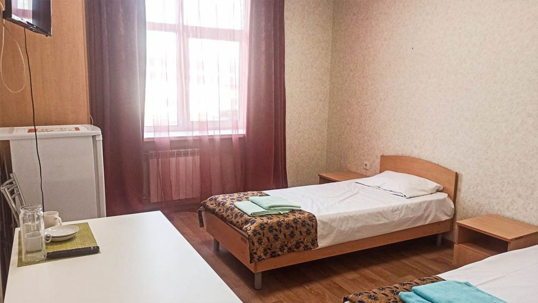 Двухместный (Койко-место в стандарте Twin) гостиницы SmartHotels КДО Волгоград