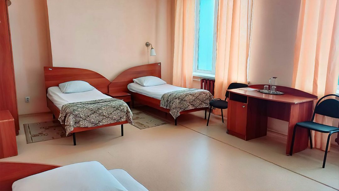 Четырехместный (Койко-место в экономе 4-местном) гостиницы Smart Hotel КДО Ульяновск