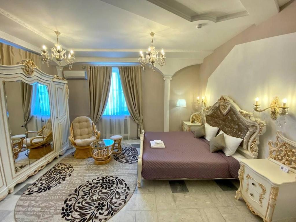 Двухместный (Улучшенный номер с кроватью размера «king-size») гостевого дома VPUTI, Ставрополь