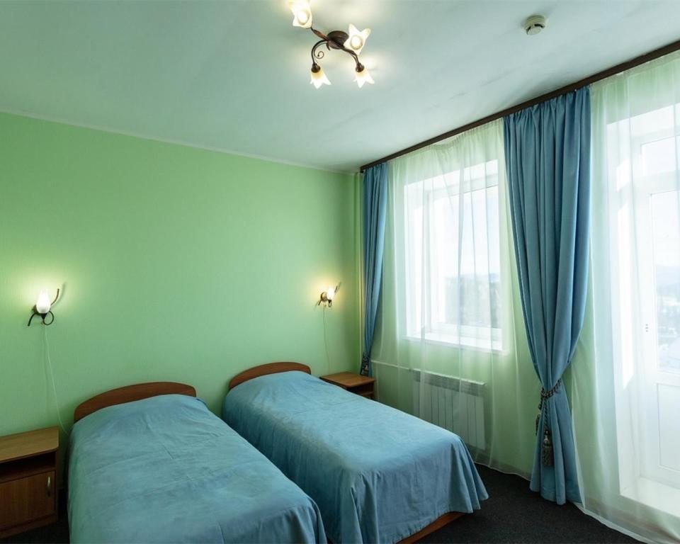 Двухместный (Стандартный двухместный номер с 1 кроватью) гостиницы Политех, Шерегеш
