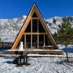 Трёхместный и более (Гранд Шале две  спальнями вид на горы), Глэмпинг Айвенго