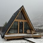 Двухместный (Дом А-фрейм с одной спальней вид на горы), Глэмпинг Айвенго