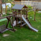 Детская площадка на улице, База отдыха Altay Sun