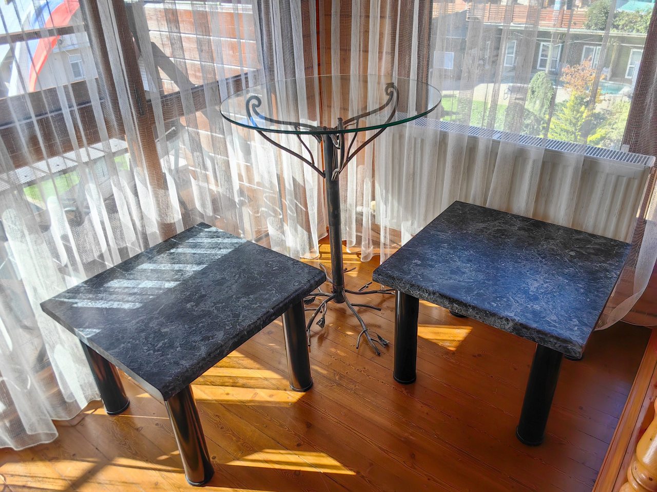 Двухместный (Панорамная комната с балконом), Гостевой дом АРТ Ковчег