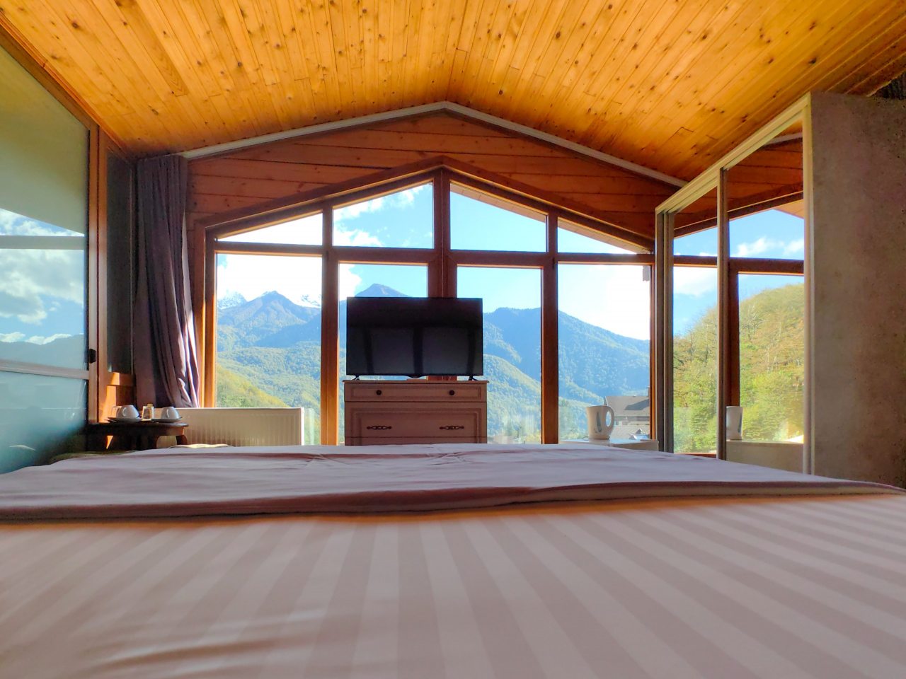 Двухместный (Панорамная комната с балконом), Гостевой дом АРТ Ковчег