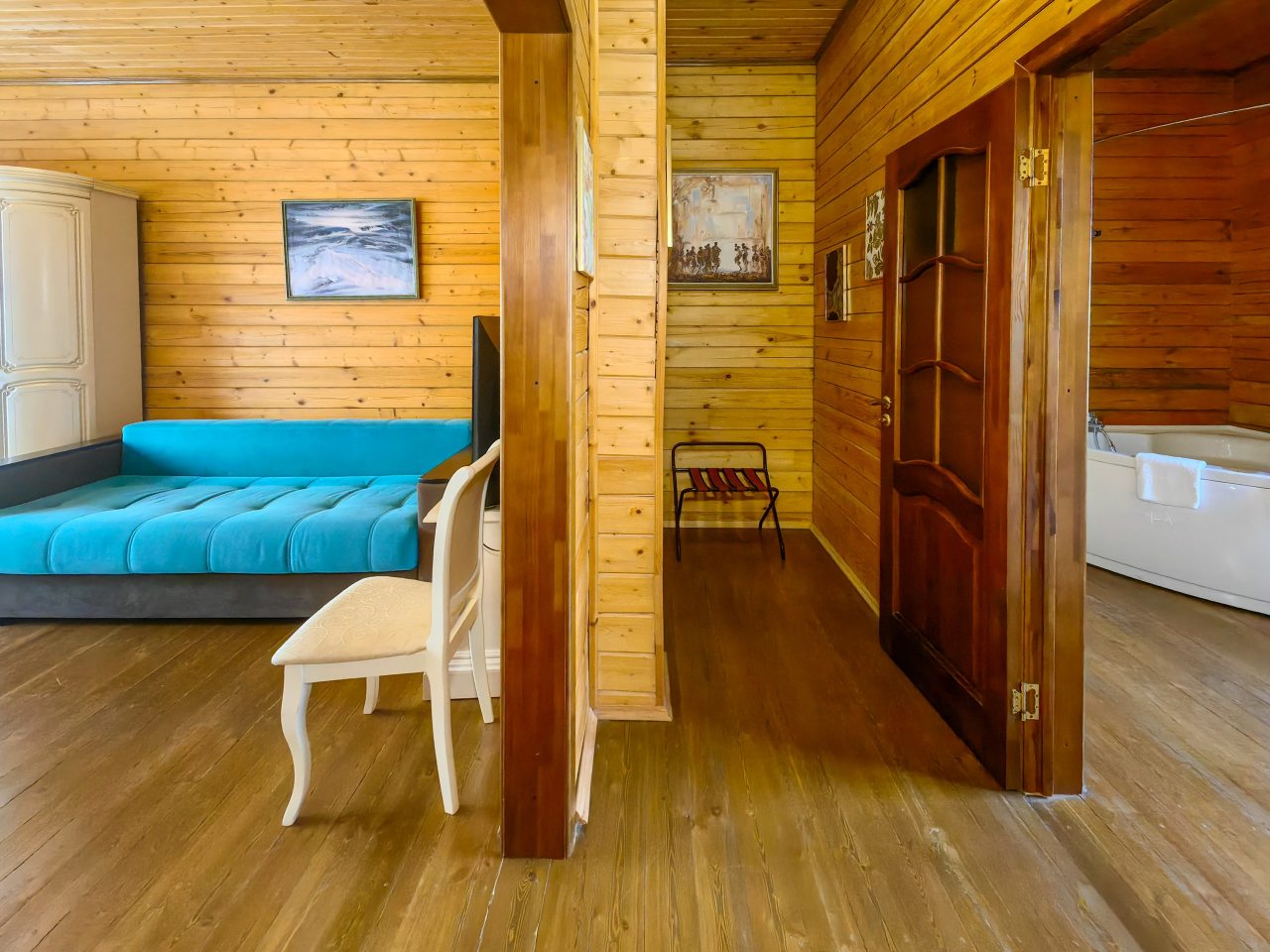 Четырехместный (Семейная комната с видом на горы), Гостевой дом АРТ Ковчег