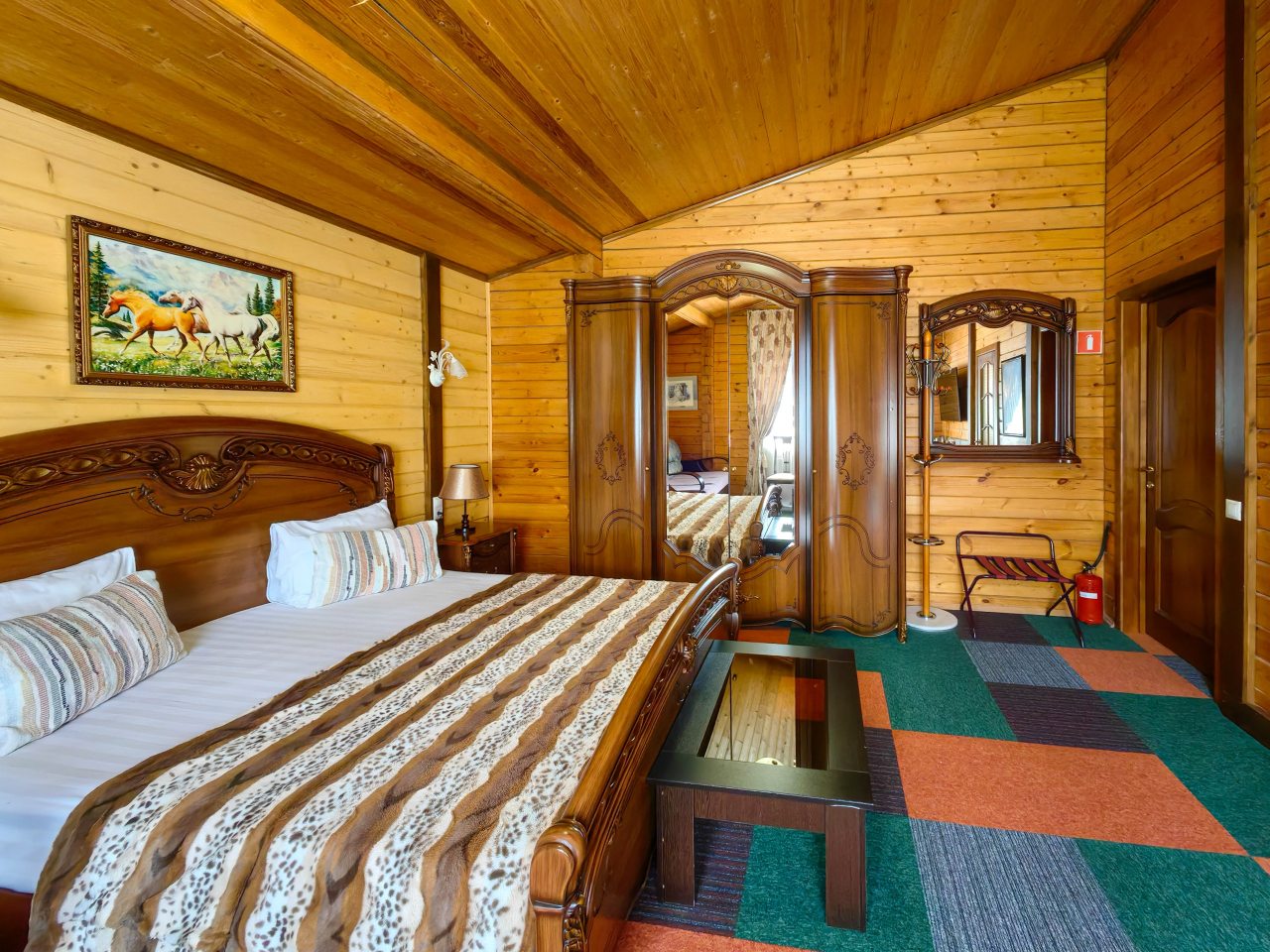 Четырехместный (Семейная комната с видом на горы), Гостевой дом АРТ Ковчег