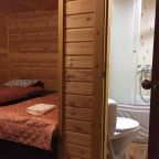 Двухместный (Двухместный номер с 2 отдельными кроватями и собственной ванной комнатой), Гостиница Таёжная Сказка