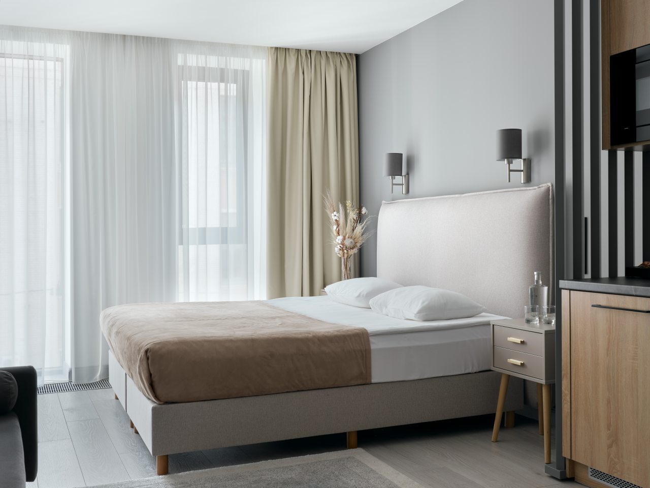 De Luxe (DELUXE однокомнатный), Апарт-отель Yard Residence