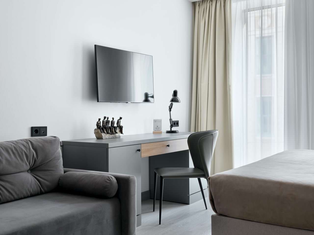 De Luxe (DELUXE однокомнатный), Апарт-отель Yard Residence