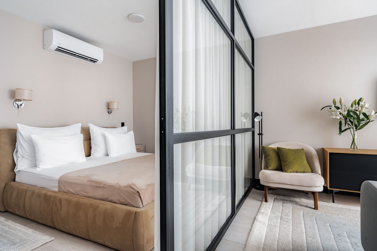 De Luxe (DELUXE двухкомнатный), Апарт-отель Yard Residence