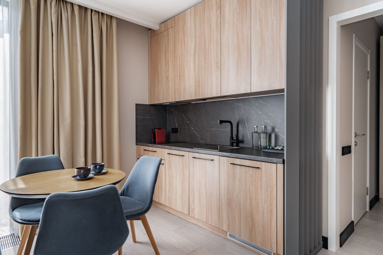 De Luxe (DELUXE двухкомнатный), Апарт-отель Yard Residence