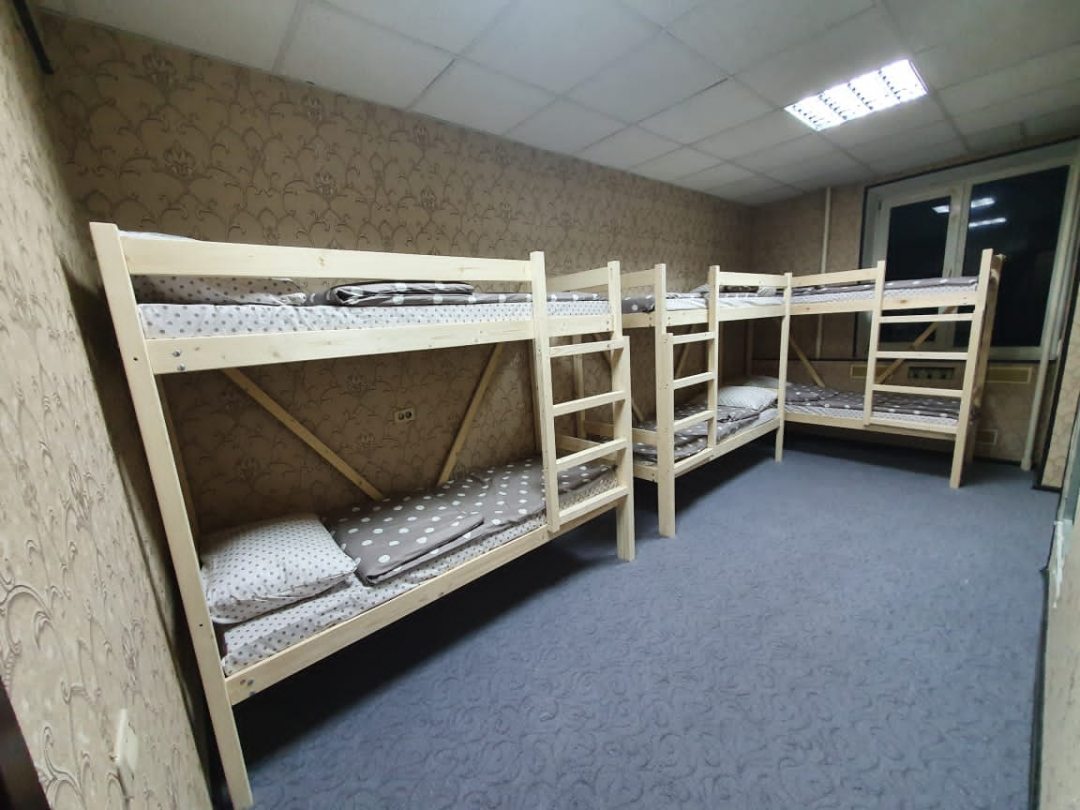 Шестиместный (Кровать в общем 6-местном номере) хостела Порт Павелецкая, Москва