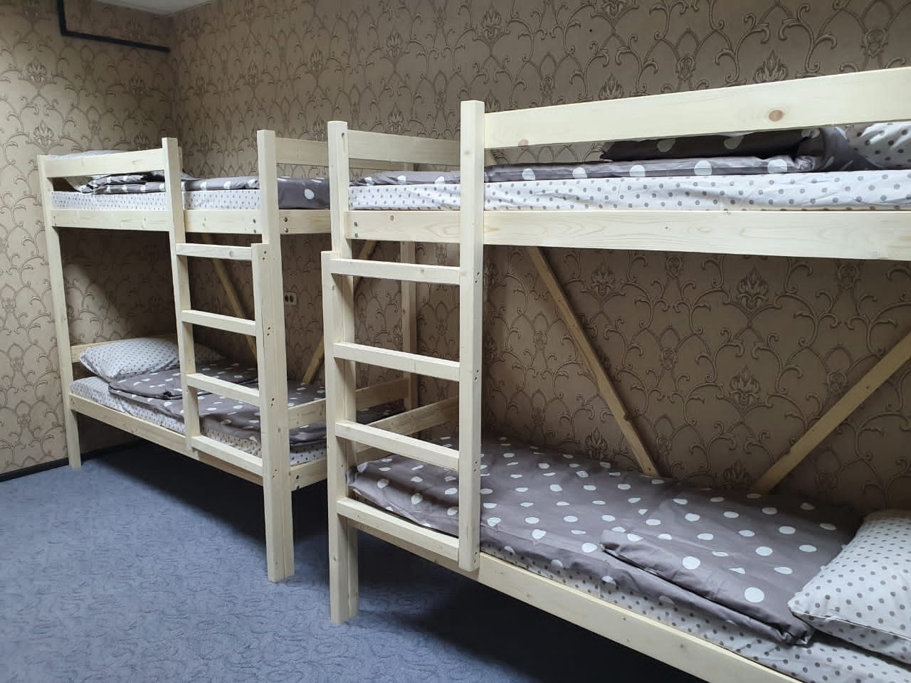 Четырехместный (Кровать в общем 4-местном номере для мужчин и женщин) хостела Порт Павелецкая, Москва