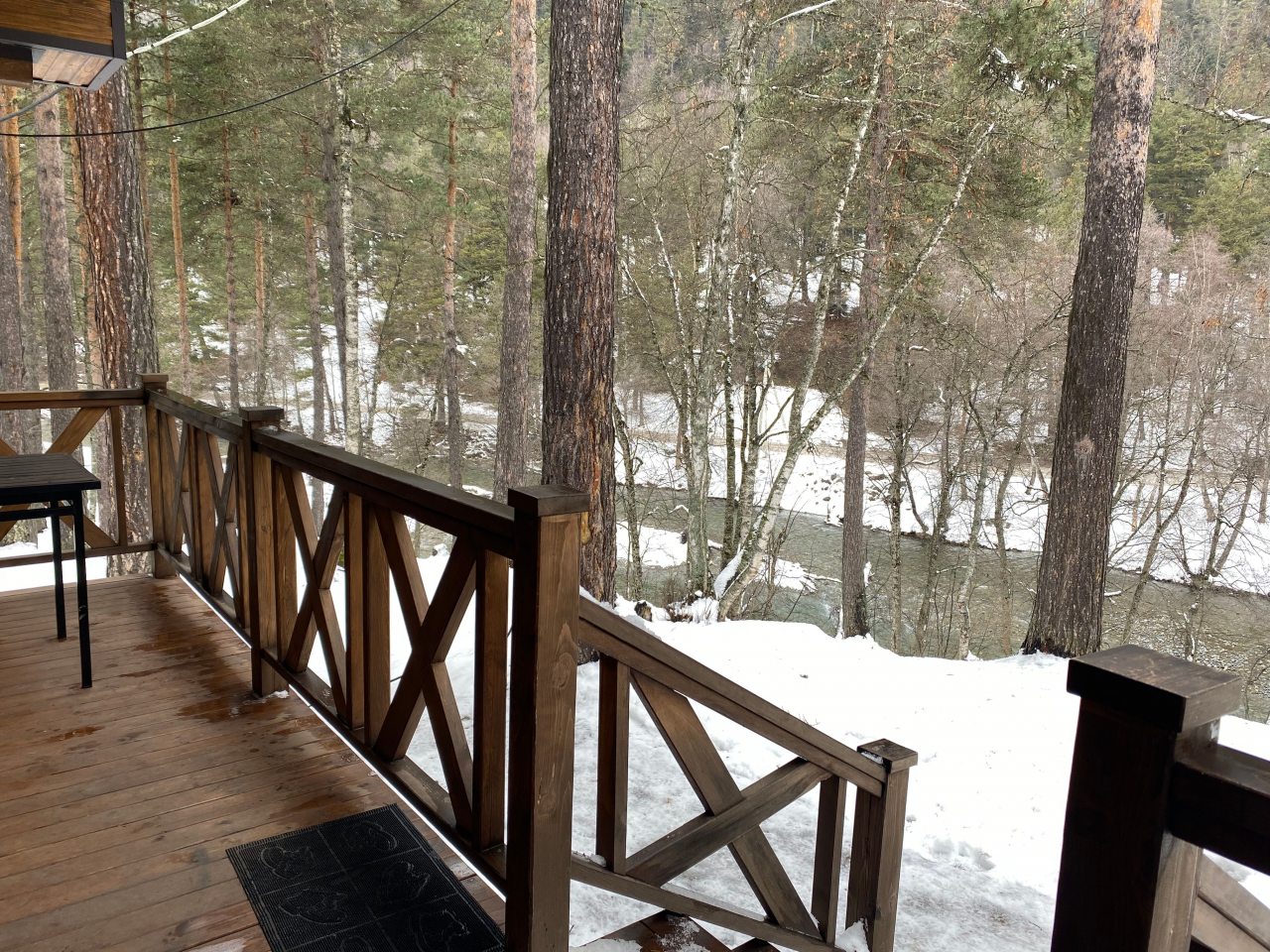 Двухместный (Номер в срубе с видом на реку), Отель Konak House