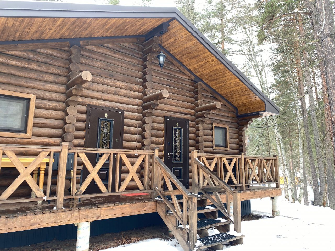 Двухместный (Номер в срубе с видом на реку), Отель Konak House