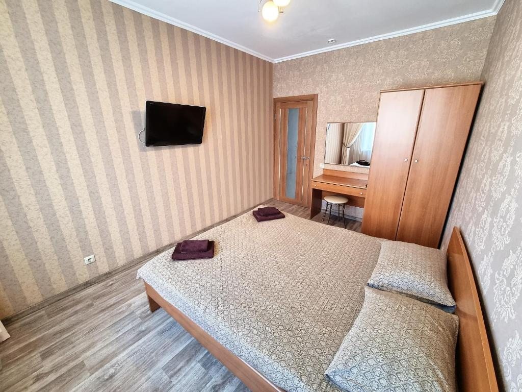 Апартаменты (Апартаменты с 1 спальней и гидромассажной ванной) апартамента Золотой шар, Тольятти