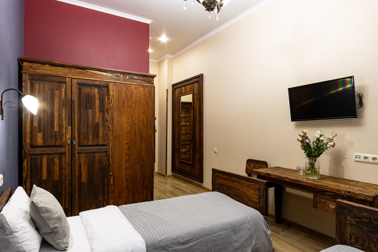 Двухместный (Двухместный номер с 2 отдельными кроватями), Отель Номера в Петергофе