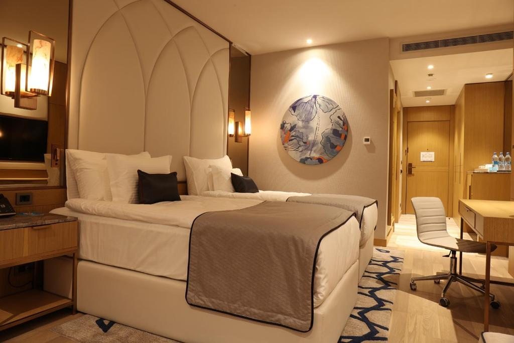 Двухместный (Двухместный номер Делюкс с 1 кроватью) отеля Karavansaray Turkistan Khaganate Hotel, Туркестан