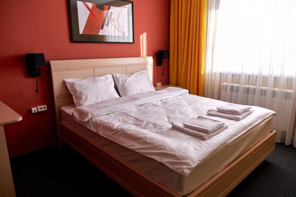 Двухместный (Стандартный двухместный номер с 1 кроватью) отеля Гостиница Кокшетау