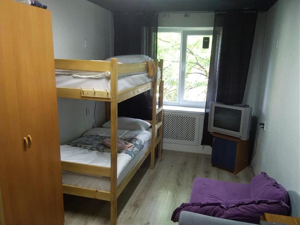 Номер (Кровать в общем 4-местном номере для мужчин и женщин) хостела На Ольштынской, Калининград