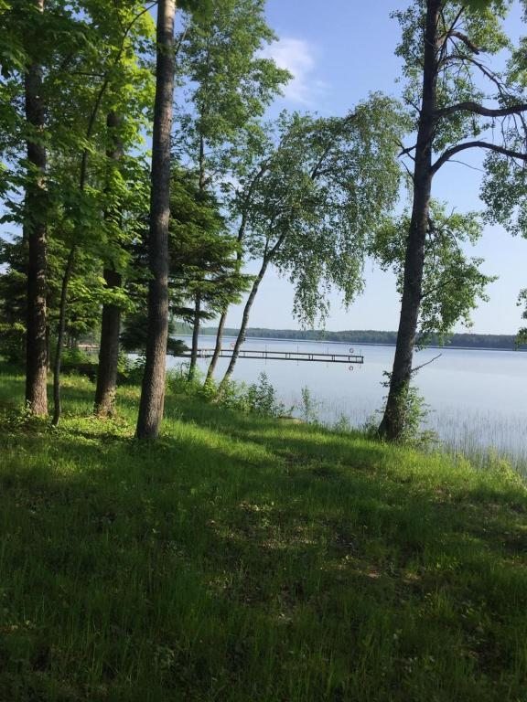 Номер (Дом с 2 спальнями), Домик в лесу на берегу озера