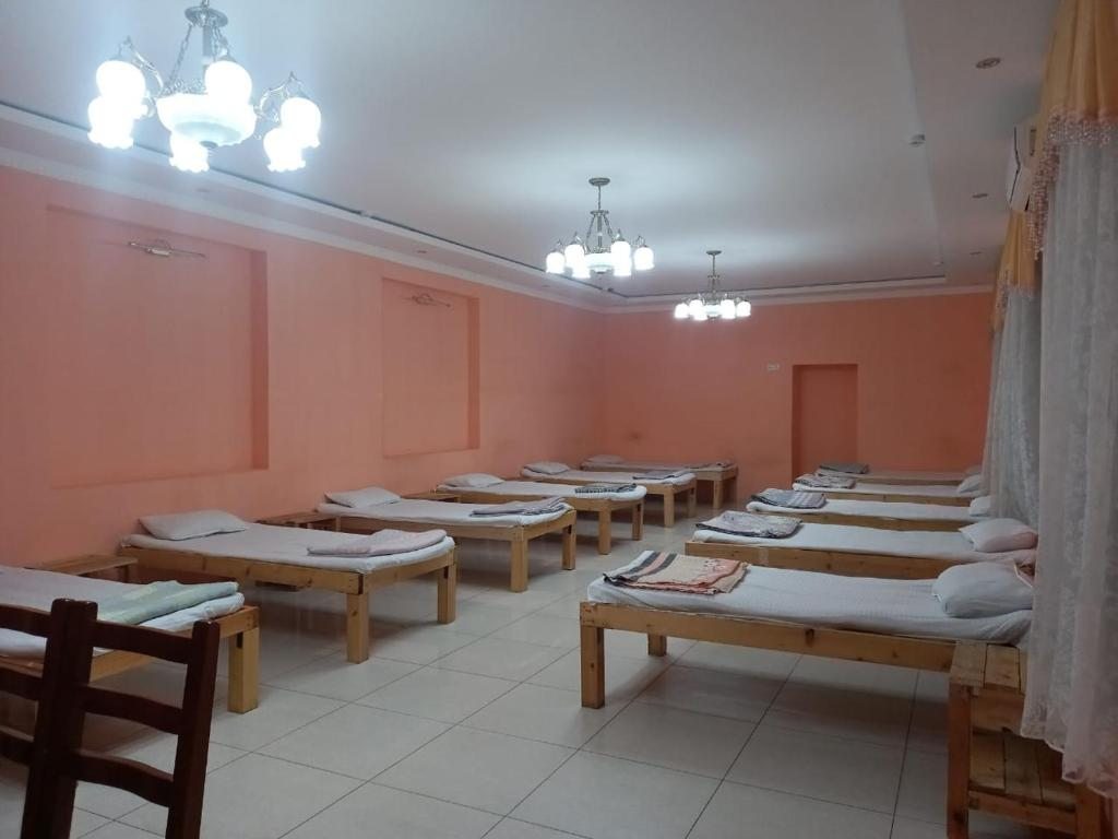 Номер (Спальное место на двухъярусной кровати в общем номере для мужчин и женщин) хостела Healthy Hostel, Ташкент