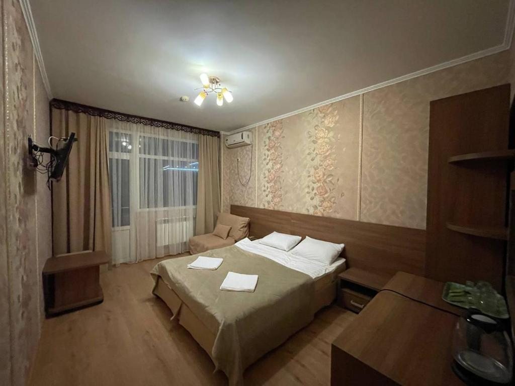 Двухместный (Улучшенный двухместный номер с 1 кроватью или 2 отдельными кроватями) отеля Афалина на Калараша, Лазаревское