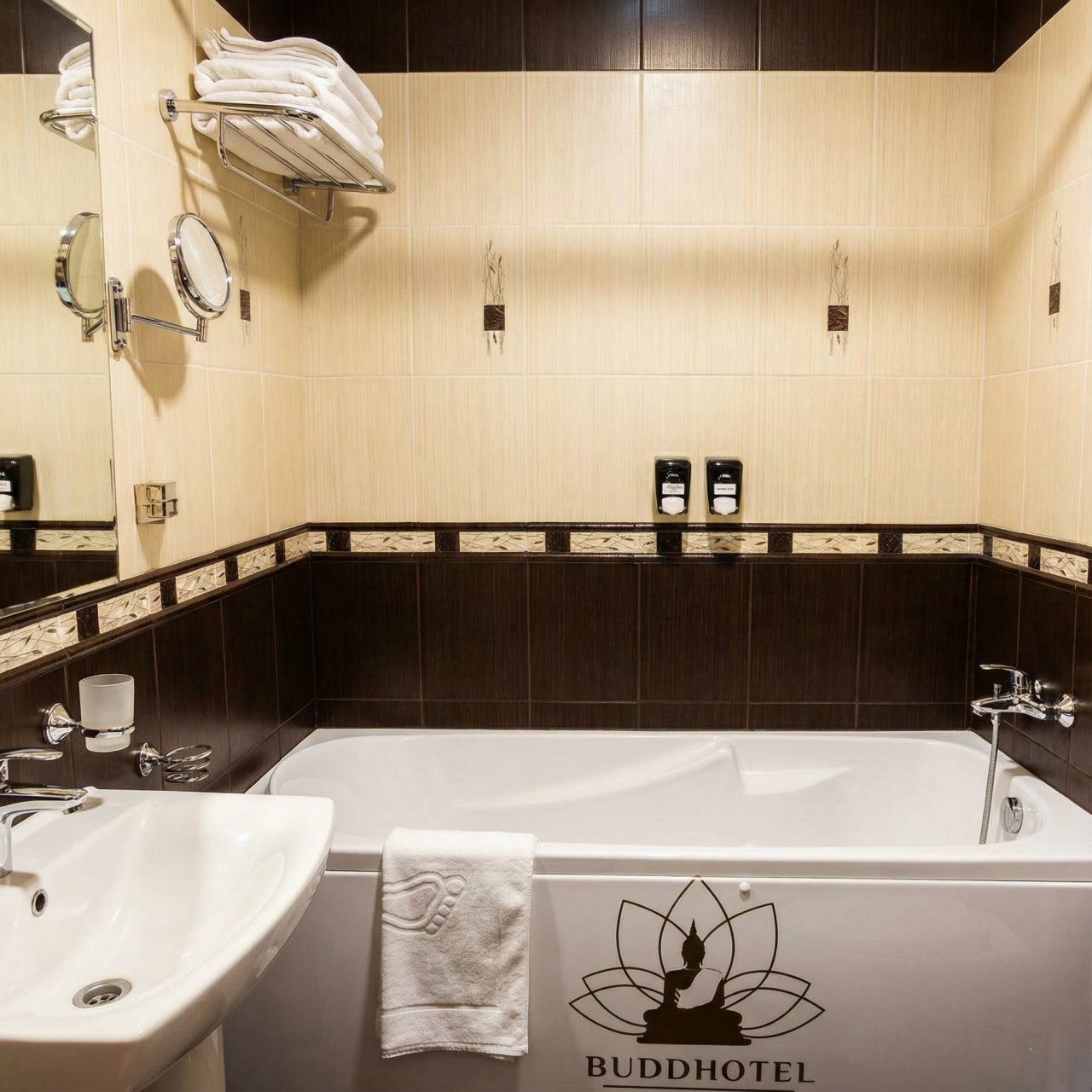 Двухместный (Комфорт (две односпальные кровати)), Гостиница БуддОтель Москва