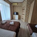 Люкс (Люкс 2х комнатный с кухней до 5 человек), Гостевой дом Оливия