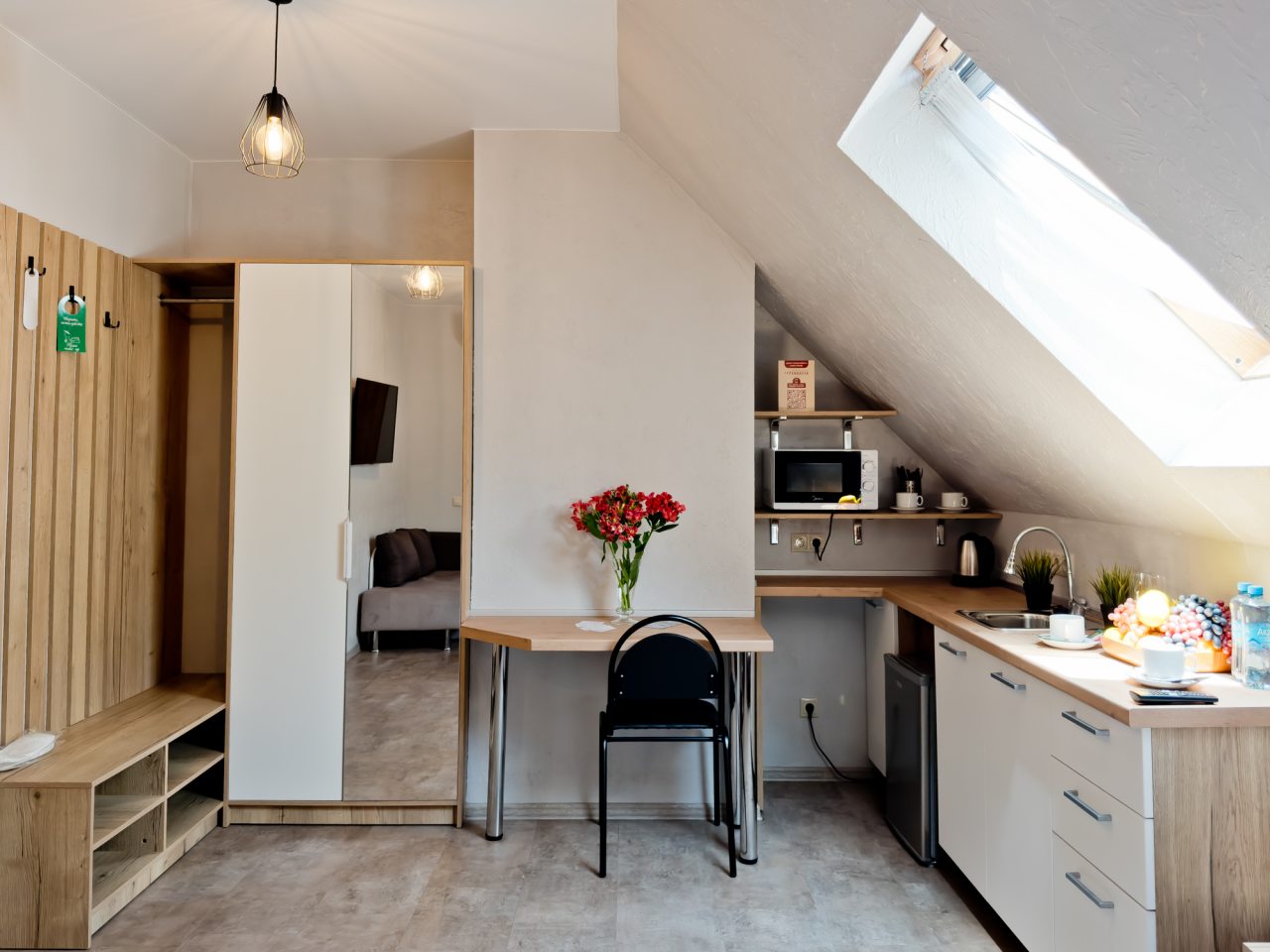 Студия 2хместная с доп местом