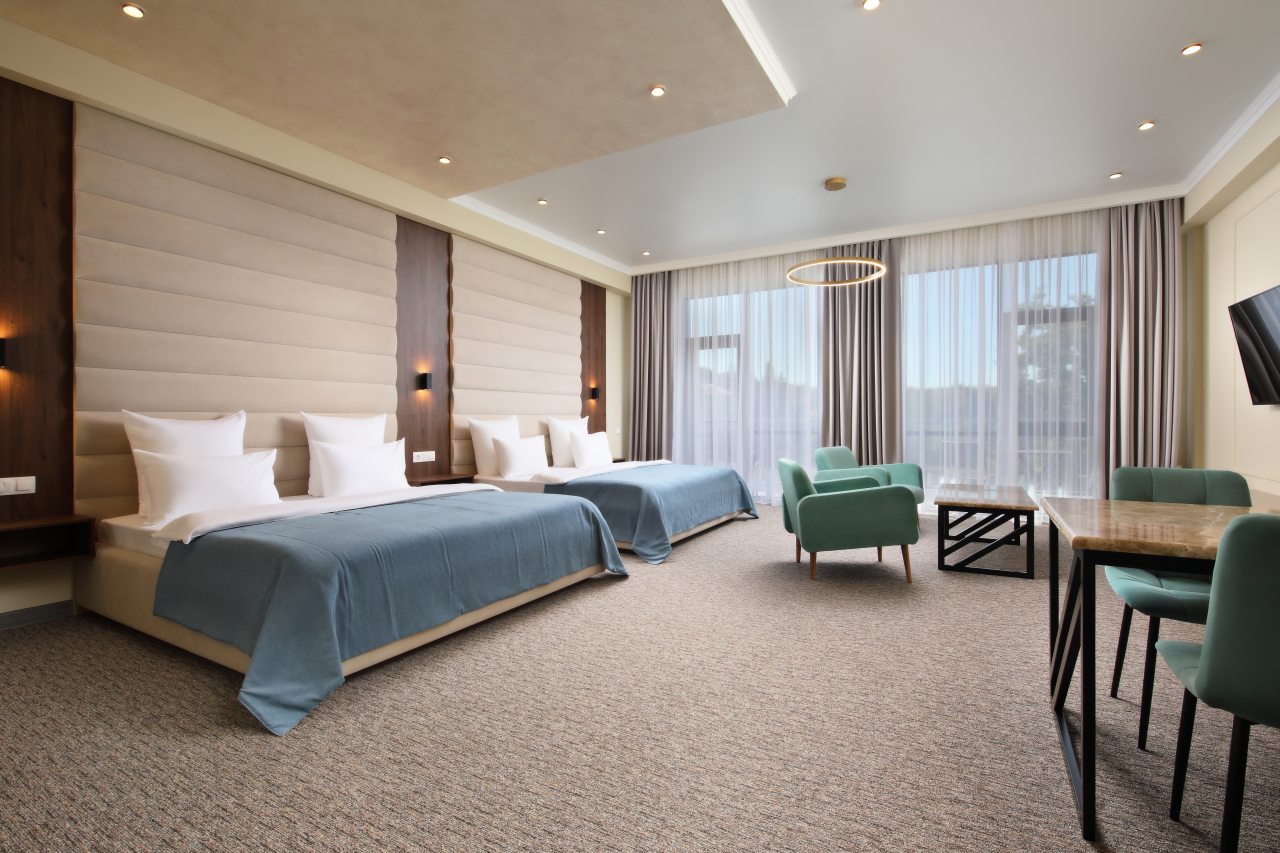 Двухместный
Deluxe Twin