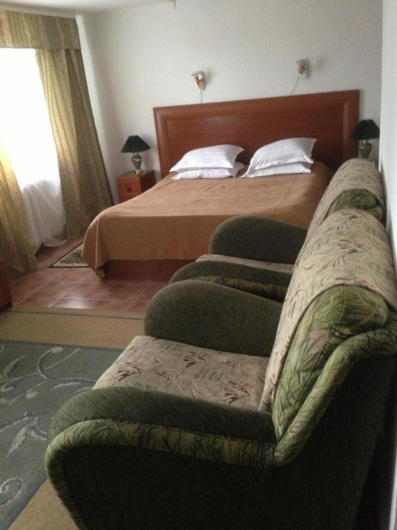 Двухместный (Двухместный номер Делюкс с 1 кроватью и дополнительной кроватью) отеля Замок горного короля, Аршан