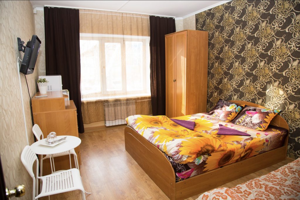 Двухместный (С 1 кроватью и балконом) мини-отеля Северяне, Якутск
