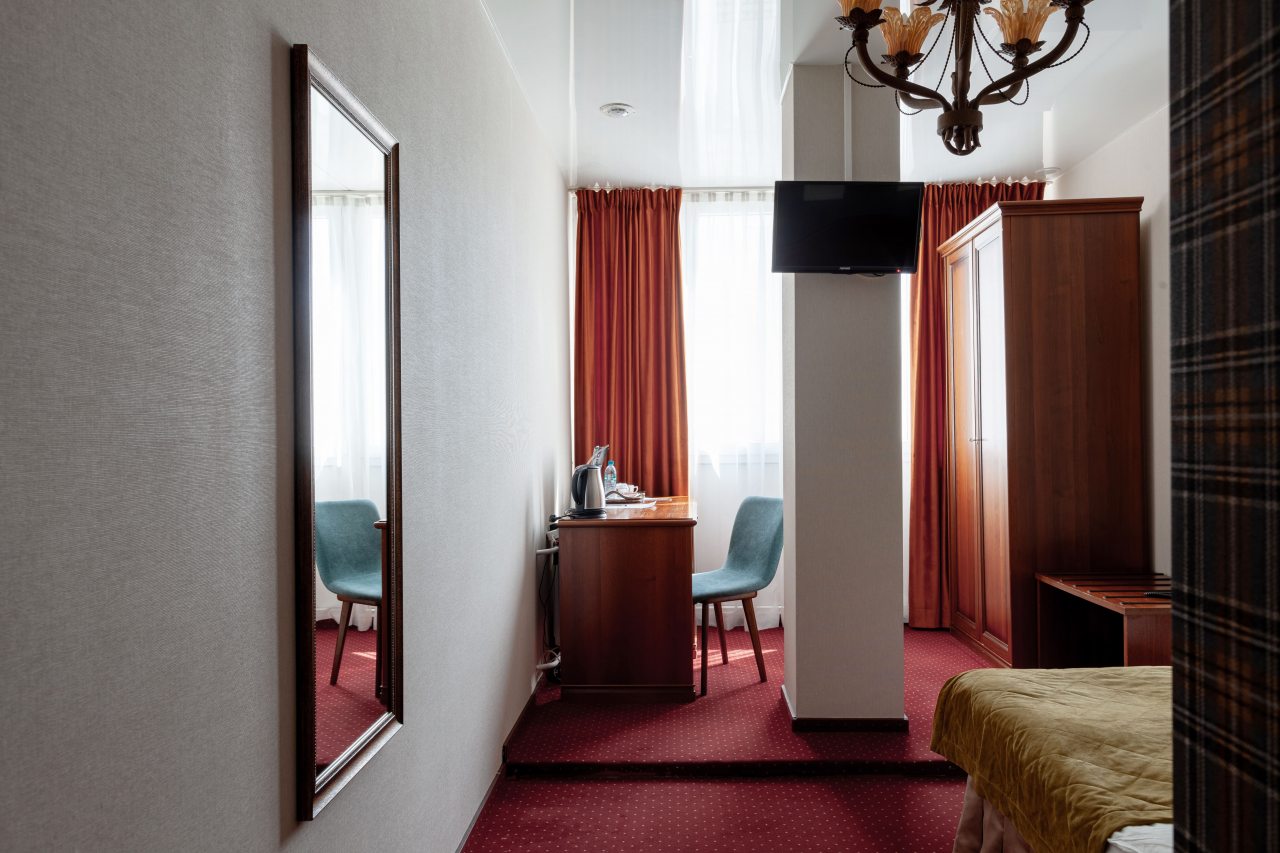 Одноместный (Одноместный с ванной комнатой), Отель ПолиАрт Парк