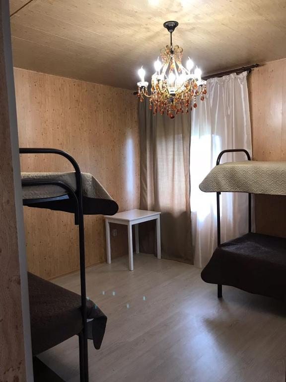 Номер (Спальное место на двухъярусной кровати в общем номере для мужчин) отеля Green_street_hotel, Красногорск