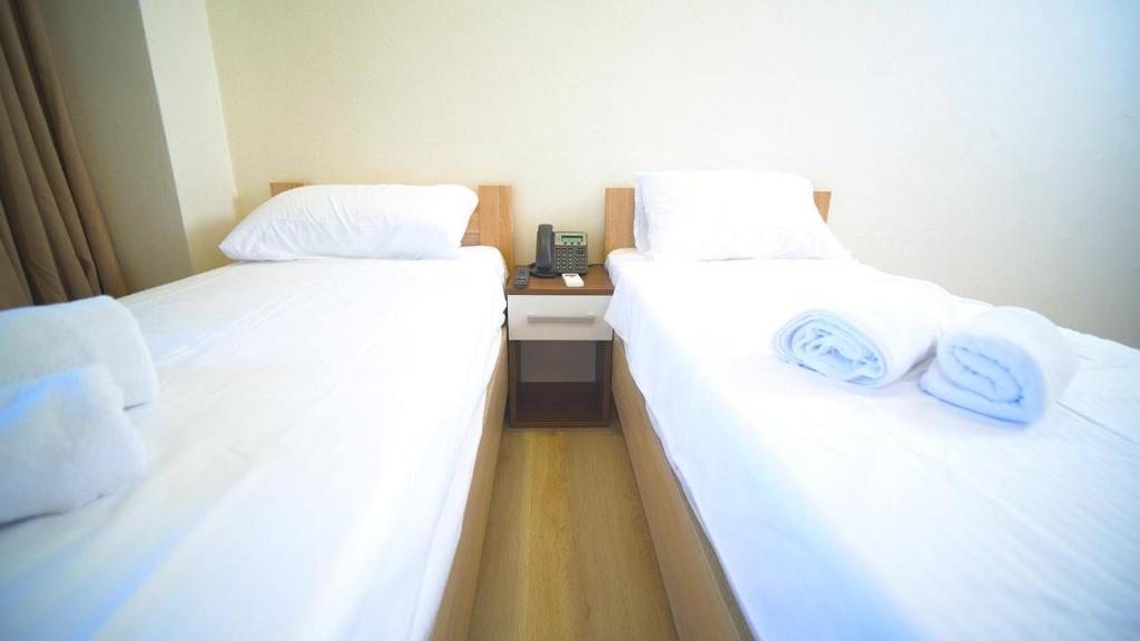 Двухместный (Двухместный номер с 1 кроватью или 2 отдельными кроватями и видом на море) отеля Hotel Sea Hills Kvariati, Квариати