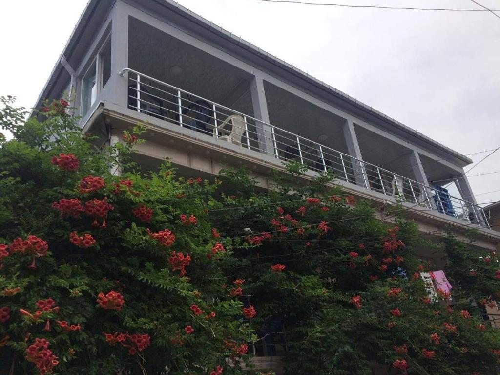 Семейный (Семейный люкс с балконом) гостевого дома Tuskas house, Кобулети