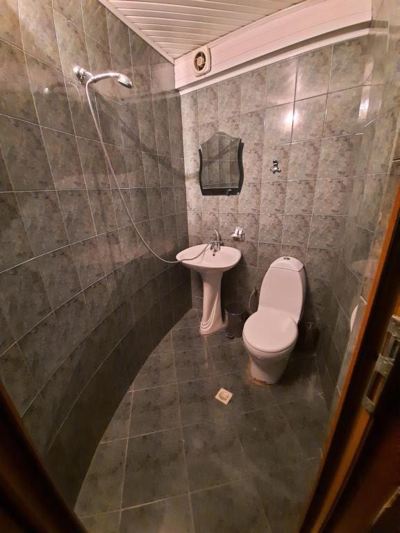 Двухместный (Двухместный номер с 2 отдельными кроватями и душем) отеля Hotel Piza, Тбилиси