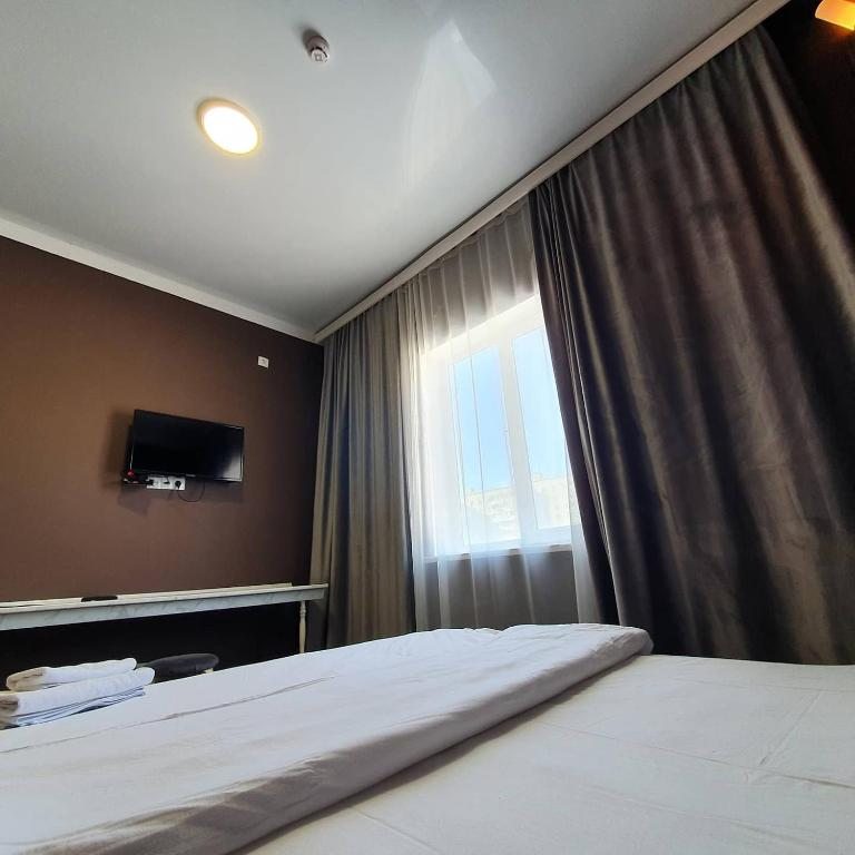 Двухместный (Бюджетный двухместный номер с 1 кроватью) отеля Nomad hotel, Актобе