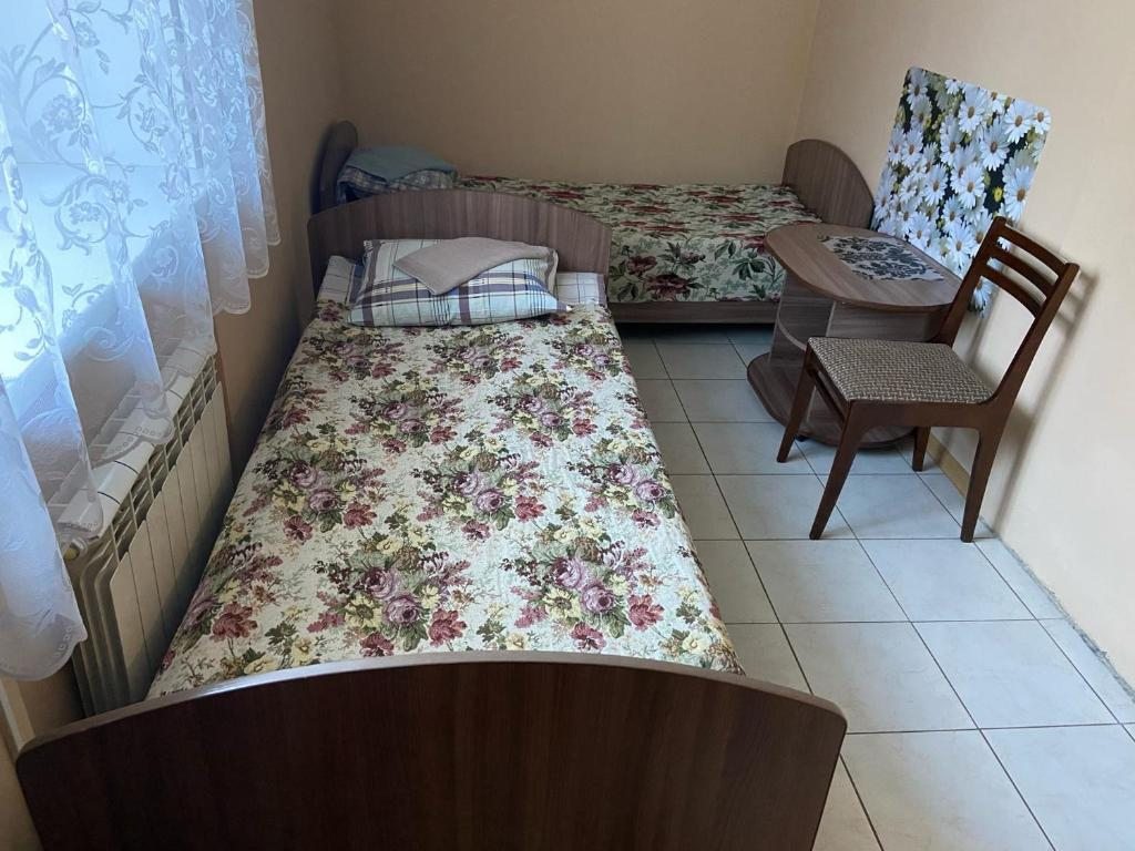 Двухместный (Бюджетный двухместный номер с 2 отдельными кроватями) мини-отеля В Афанасьево, Кировская область