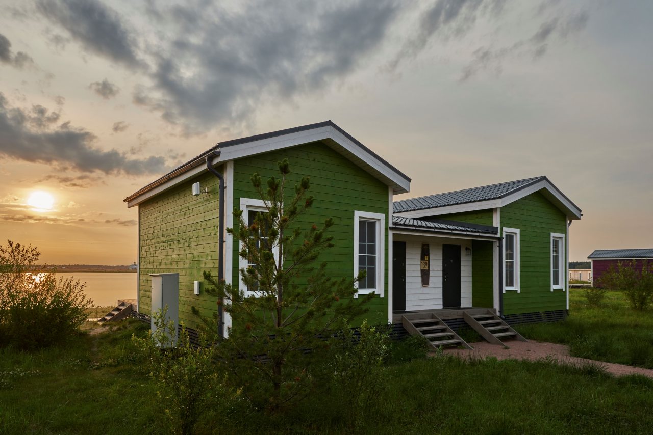 Четырехместный (Номер в пляжном доме с террасой - третья линия), Отель MillCreek